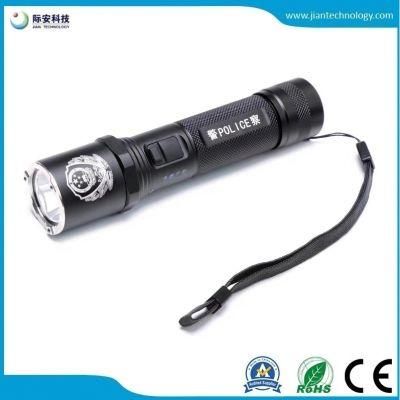 New! High-End Police Flashlight Battery Indicator IP67 USB Charging LED Flashlight