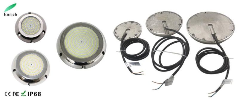 New Design 316ss Flat Underwater Pool Lamp