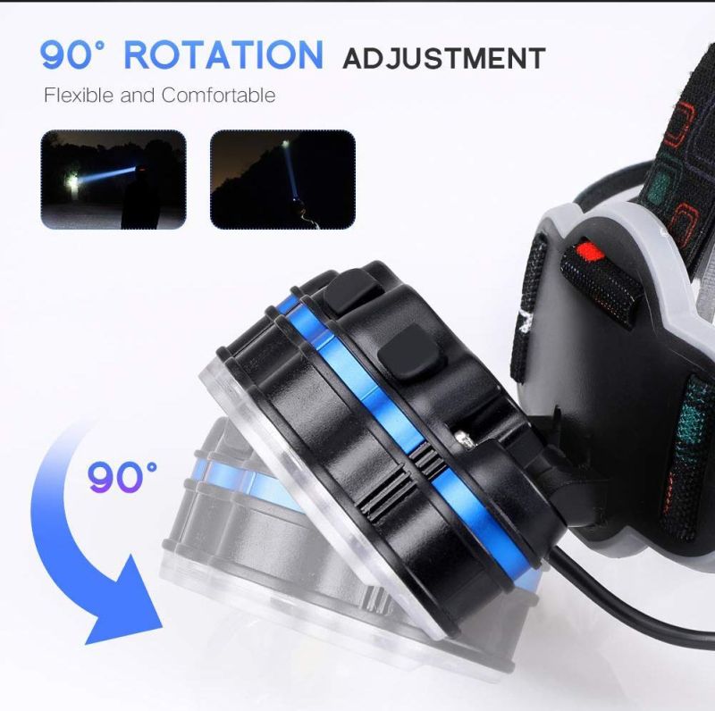 Waterproof Focos LED China Factory OEM ODM Hot Sale Customized Head Lamp with CE