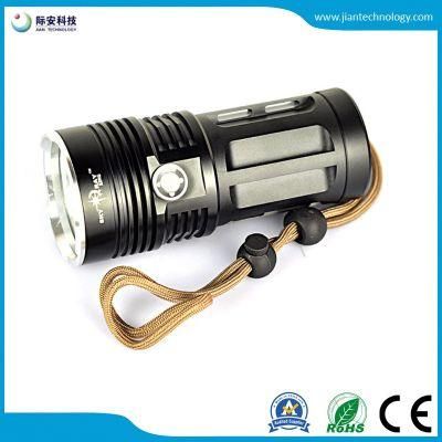 18650 Battery Rechargeable 4LED T6 Flashlight