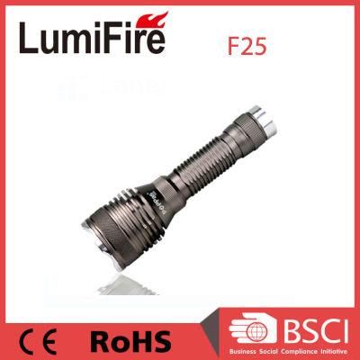 Ipx7 Waterproof Aluminium Brightness Emergency Hunter Flash Light