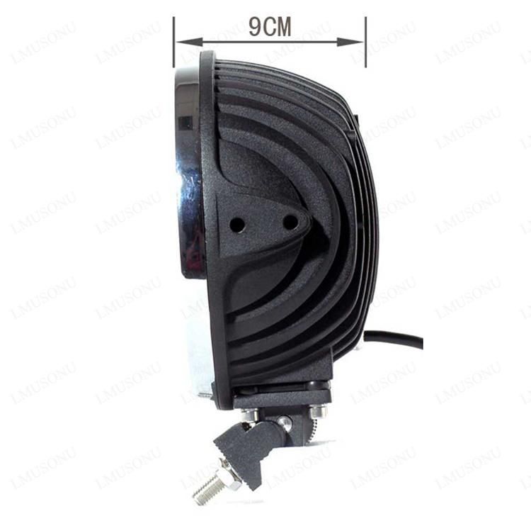 Auto Round 7" Headlight 4X4 CREE Chip LED Working Lamp 60W