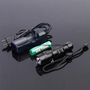 Rechargeable Flashlight with Ce, RoHS, MSDS, ISO, SGS