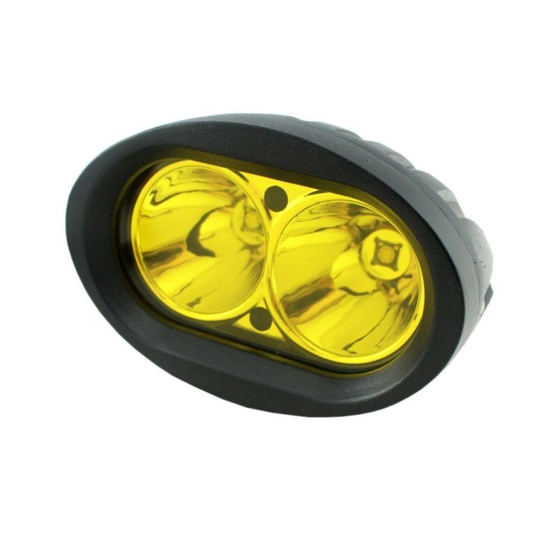 12V 20W Oval Forklift LED Work Light Spotligh for UTV 4X4 Offroad Truck Forklift