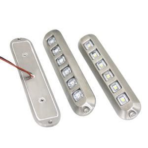 316L Stainless Steel IP68 6W LED Cabin Light Courtesy Light for Boat Yacht