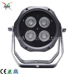 Waterproof LED Display 4*15W 6in1 Wireless Battery Powered Flat PAR Light