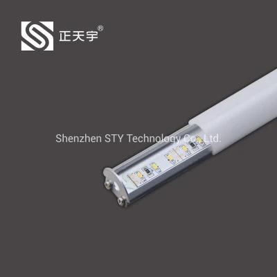 Round LED Aluminum Linear Cabinet Light Bar for Kitchen Wardrobe Closet and Cupboard