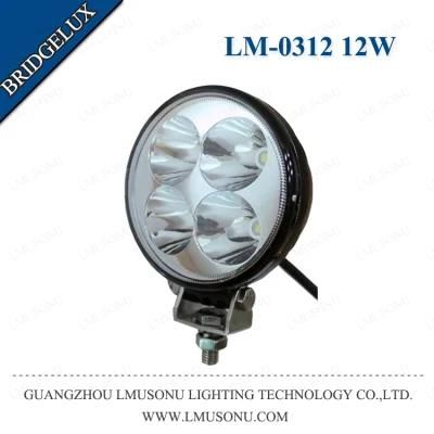 Best Selling Round 3 Inch 12W LED Auto Work Lamps for Trucks