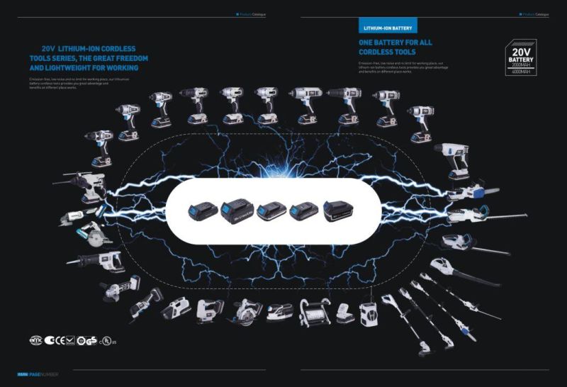 Power Tools 18/20V Lithium LED Light Electric Tool Power Tool
