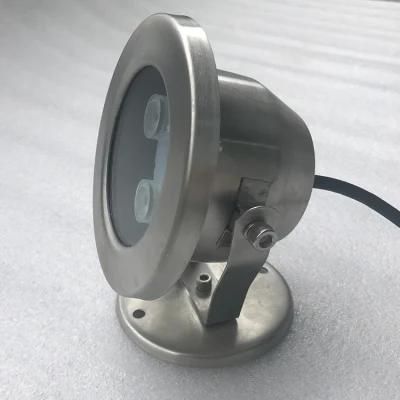 RGB Color Change IP68 6W LED Underwater Light for Swimming Pool