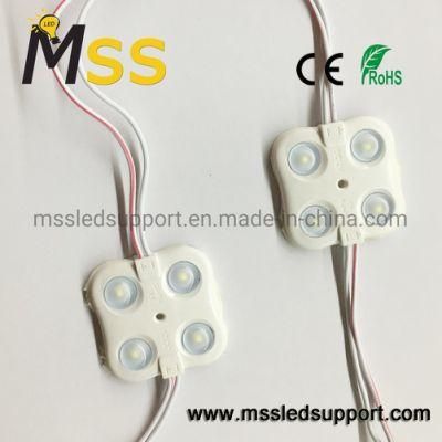 4 LED 2835 SMD LED Module with Lens 160 Degree High Quality
