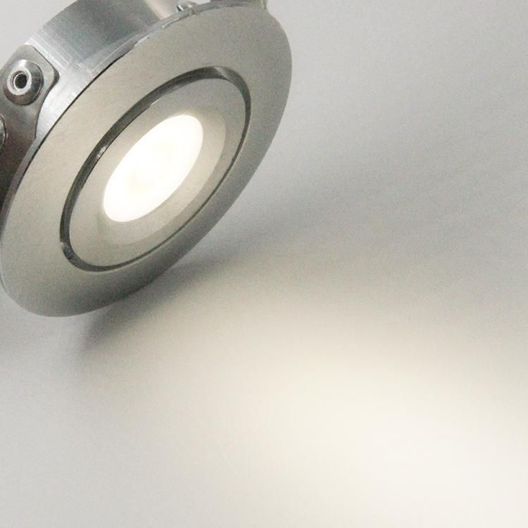 Hot Sale DC12V Round LED Downlight Recessed Mount LED Cabinet Light