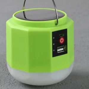Solar Outdoor Emergency Light with USB and Powerbank