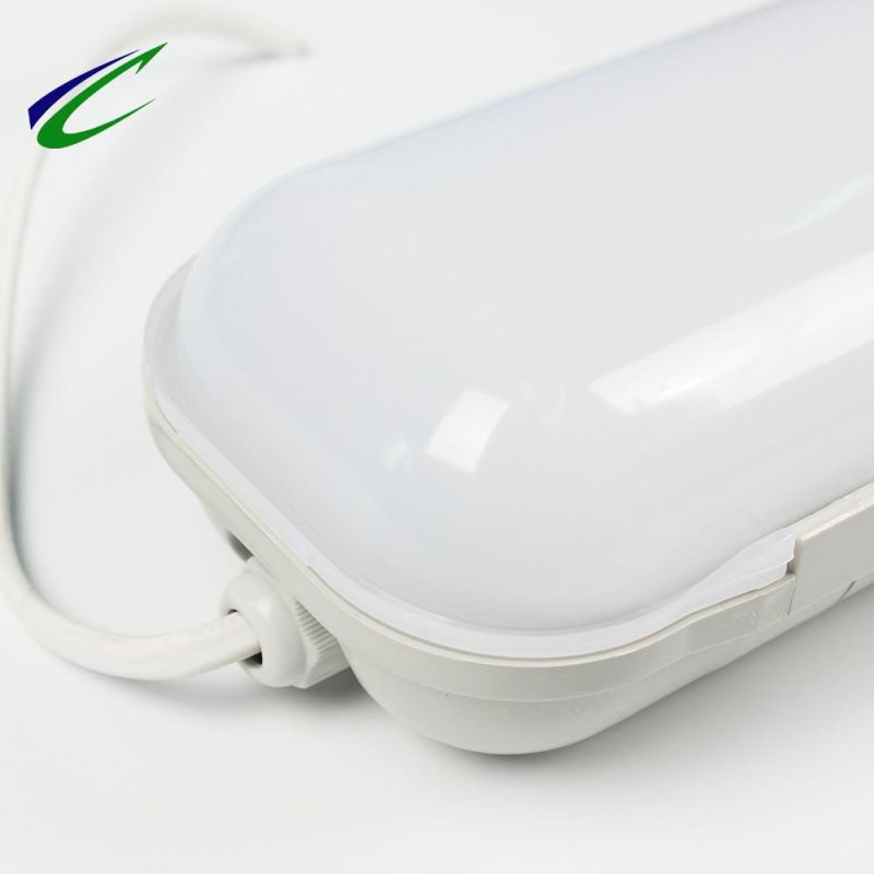 Fixed Luminaire LED Tri Proof Lighting Fixtures Waterproof Outdoor Light Packing Lot Supermarket Warehouse