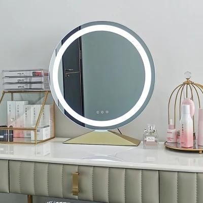 Dressing Table Mirror LED Makeup Mirror Table LED Lamp Desktop Dresser Mirror Light