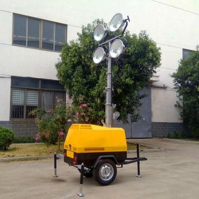 Factory Wholesale Price Industrial Outdoor Lighting Super Bright Diesel Generator 1600W 4000W Light Tower