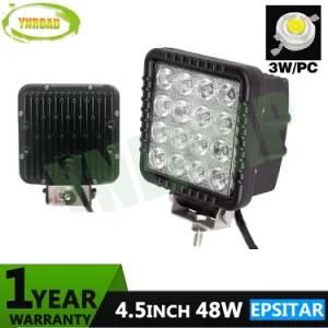 4.3inch 48W Epistar LEDs Outdoor Auto Lamp LED Work Light