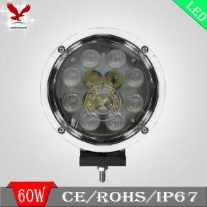 60W CREE Silver Edge LED Offroad Work Light Car (HCW-L6061)