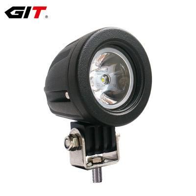 High Quality Waterproof 2.5inch 12V/24V Round CREE 10W LED Working Lamp for Truck Offroad