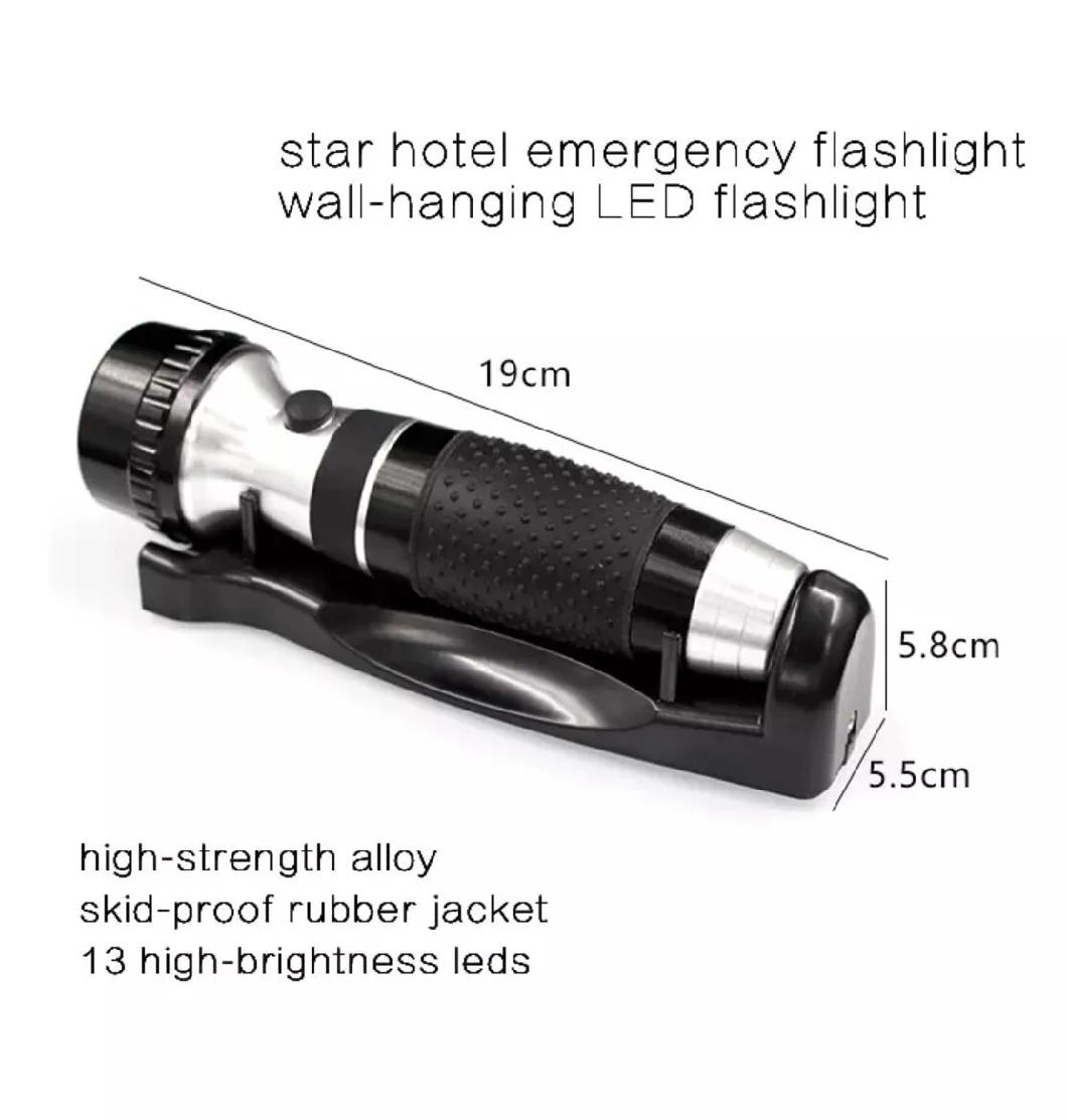Shenone Waterproof Brightest Emergency Aluminum Rechargeable Handheld Hotel Flashlight