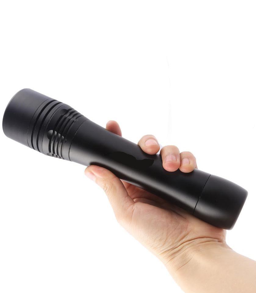 1000lm 10W Aluminum Diving Torch Underwater Flashlight