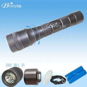 Professional Powerful 850 Lumens Scuba CREE T6 LED Dive Torch