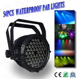 Profession Stage Equipment LED 54PCS*3W 3in1 Waterproof PAR Stage Light
