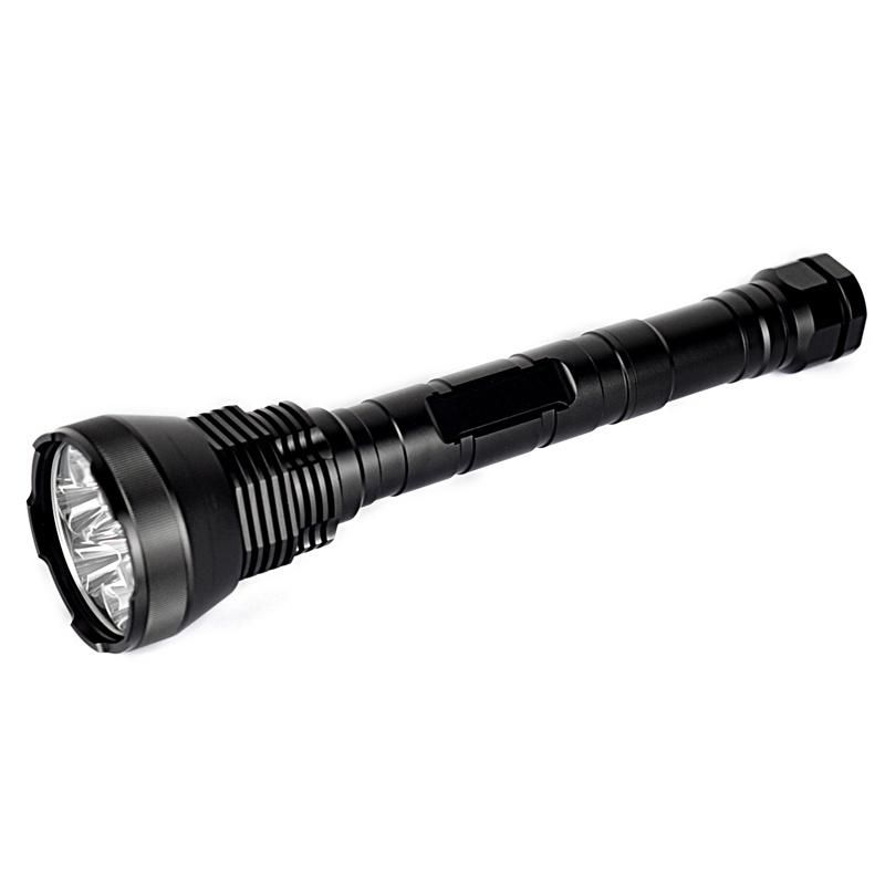 9t6 11000lm Rechargeable Aluminium Alloy LED Flashlight for Outdoor