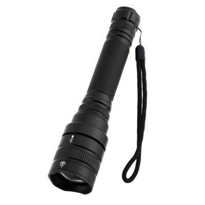 High Power Rechargeable Battery Xhp50 LED Flashlight