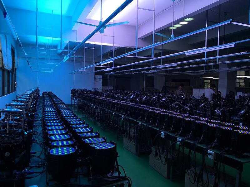 RGBW Mixing 54PCS 3W LED PAR Lights Disco Christmas Decoration
