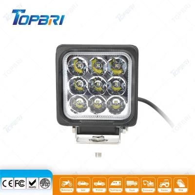 Wholesale Square CREE 4&quot; 27W Offroad LED Work Light for Sprayer Truck