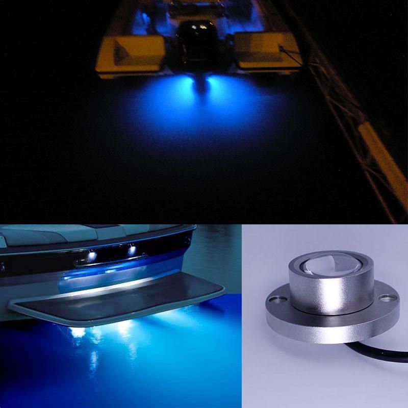Underwater LED Boat Light 12volt Marine Blue Underwater Transom Lights