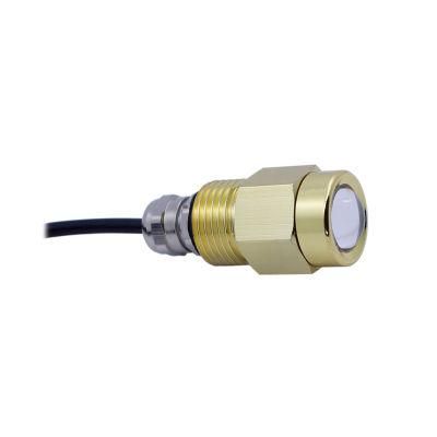 IP68 1/2&quot; NPT Threads 12V LED 9W Underwater Drain Plug RGB Blue Light for Boat Swimming Pool