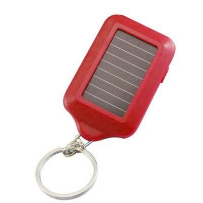 Goldmore10 Factory Wholesale Mini Portable Solar Flashlight Rechargeable Torch Light LED Flashlights Waterproof White Light Body Key