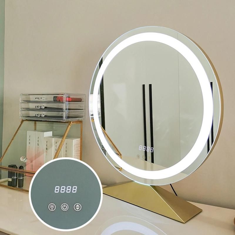 Dressing Table Mirror LED Makeup Mirror Table LED Lamp Desktop Dresser Mirror Light