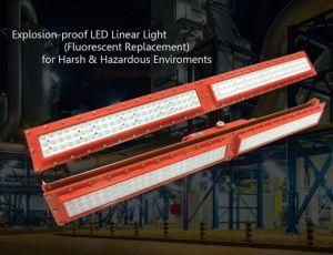 Atex Approved 5 Years Warranty 1FT 2FT 3FT 4FT 30W 60W 90W 120W Explosion Proof LED Linear Light