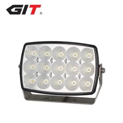 High Lumen 7.6inch 90W LED Flood Light for Tractor Truck Agricultural Machinery