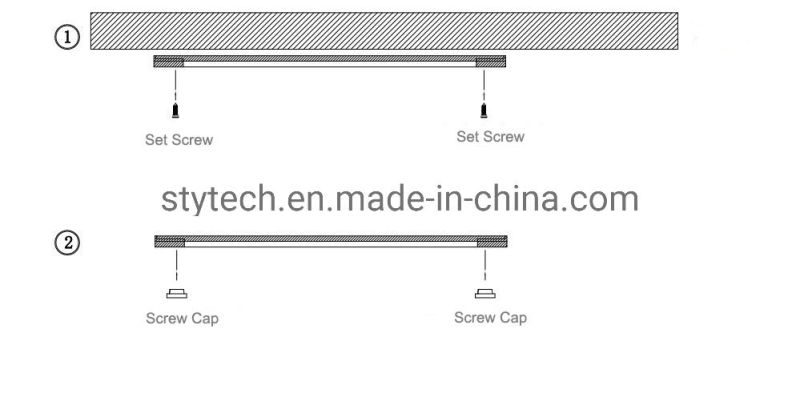 Very Even Illumination Without LED Dots Touch Motion Sensor LED Lamp with Ce and FCC Approval