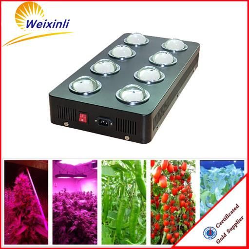 Quiet Fanless 1000W Gip LED Grow Lights for Medical Plants