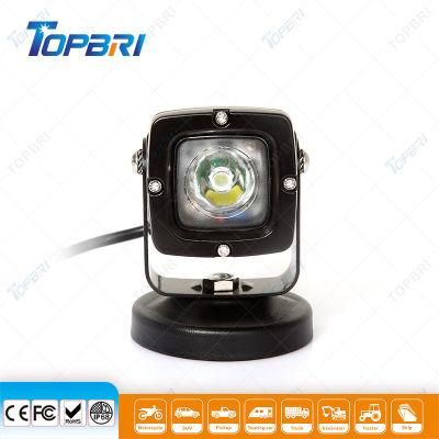 Square 12V LED Driving Work Lamp for Motorcycle