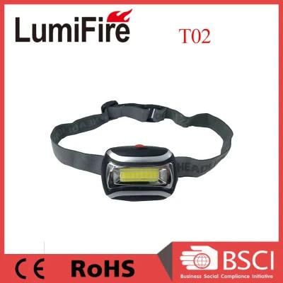 Cheap 3W COB LED Powerful LED Headlamp