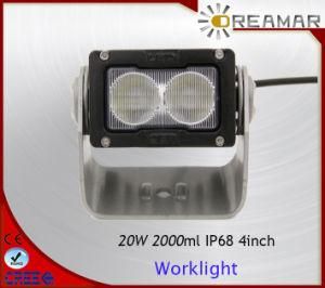 20W CREE 4inch 12V Pi68 LED Headlight for Truck Offroad 4X4