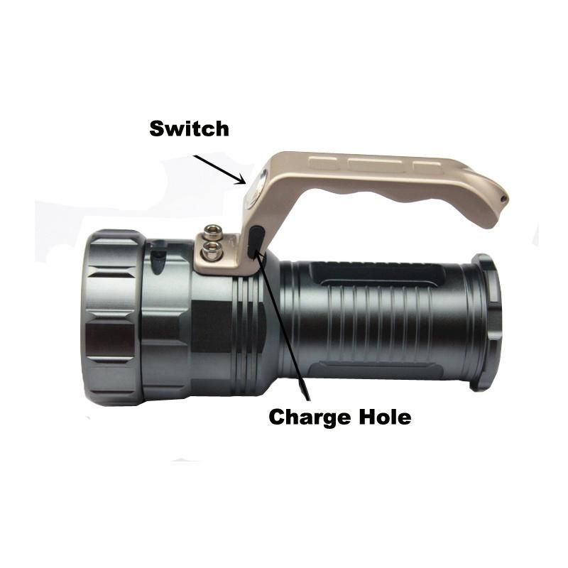 Aluminium T6 LED 1000lumens Powerful LED Handheld Flashlight