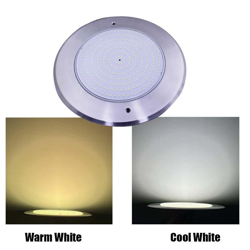 AC12V IP68 Super Slim Flat Resin Filled SS316 Warm White Recessed Underground Underwater Buried Pool Light