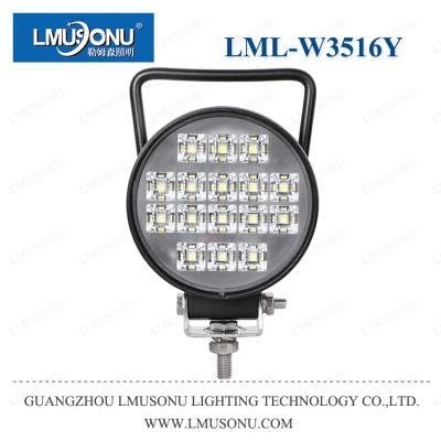 Lmusonu New 3516y 24W Round 3.5 Inch Portable LED Work Light Lamp EMC with Original Osram with Switch for 4X4 Offroad