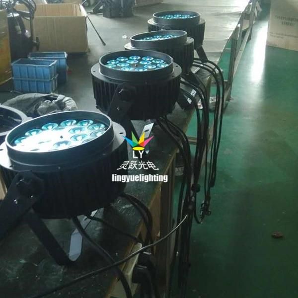 RGBWA+UV IP65 PAR LED 18X18W Outdoor Stage Light