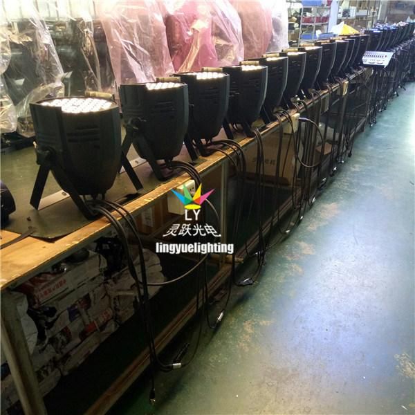 54X3w DMX Warm White LED PAR Light for Sale