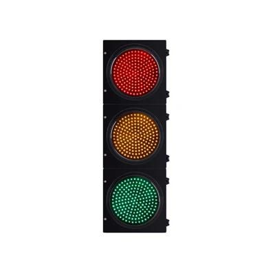 Traditional Road Lamp Array of Sensors Flash Warning Pedestrian Crossing LED Traffic Signal Light