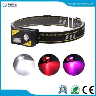 Portable Induction LED Headlamp USB Charging Fishing Lantern Mini Headlight