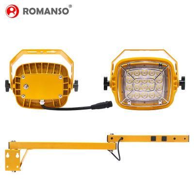 New Designed 30W Loading Bay Light Warehouse IP66 Waterproof LED Dock Light with Arm
